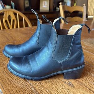 Women’s Blundstone #1671 Heeled Boots Black Leather